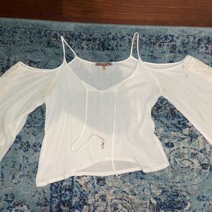 White beachy top!